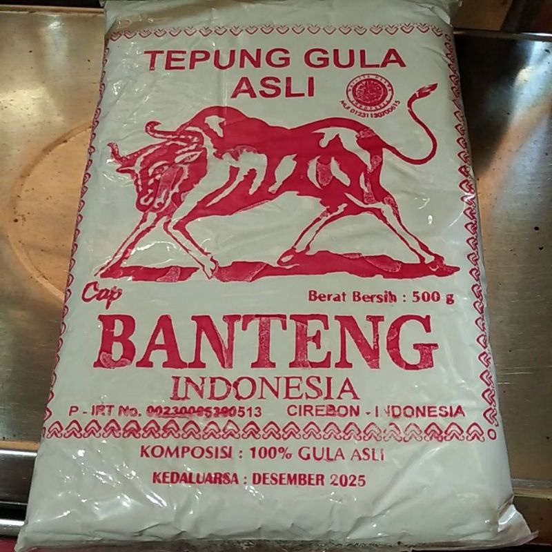 

Gula tepung cap banteng
