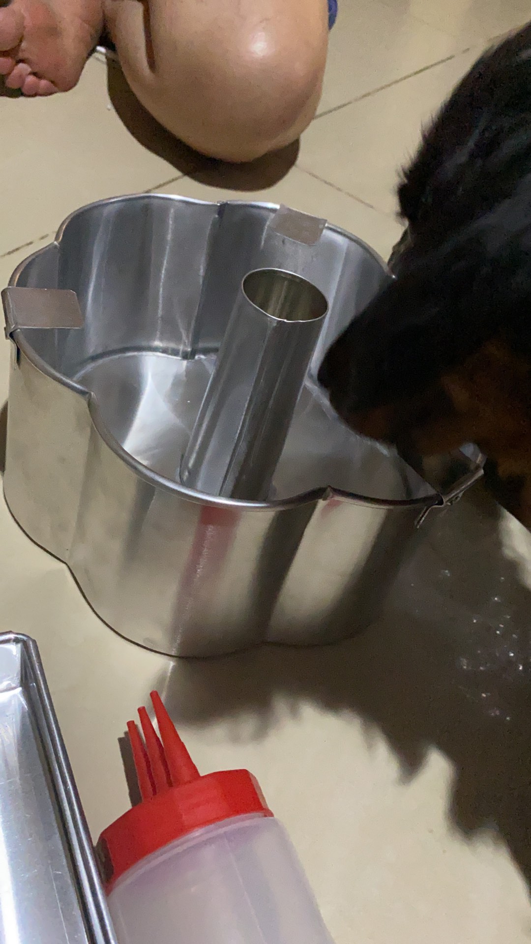 Loyang Chiffon Bulat  Lurus Tinggi 10 Cm