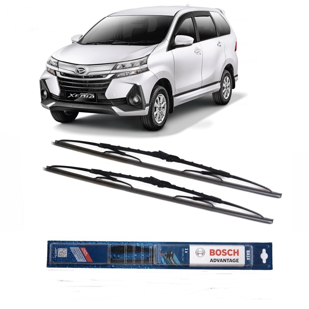 Bosch Wiper Daihatsu New Grand Xenia Frame Besi - 2 buah/Set 16-20