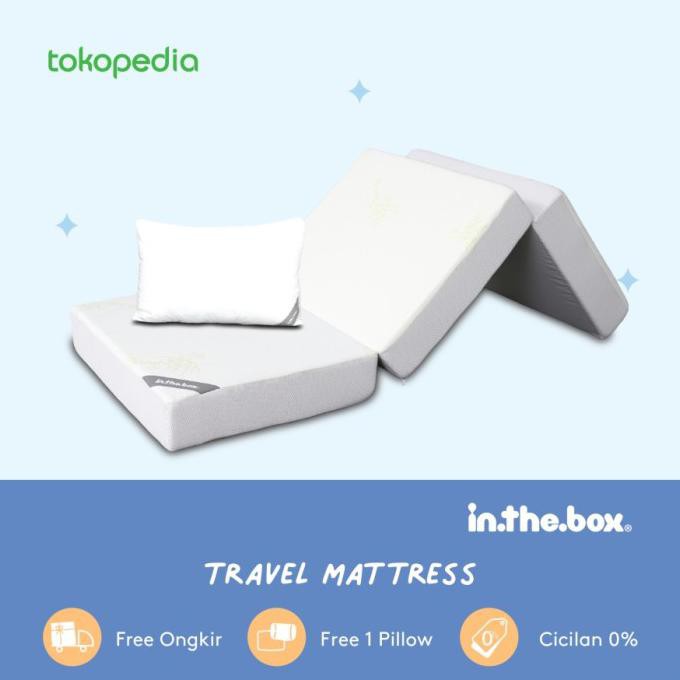 In The Box Travel Mattress Kasur Lipat 80X200 Matras Inthebox Akirau258Store