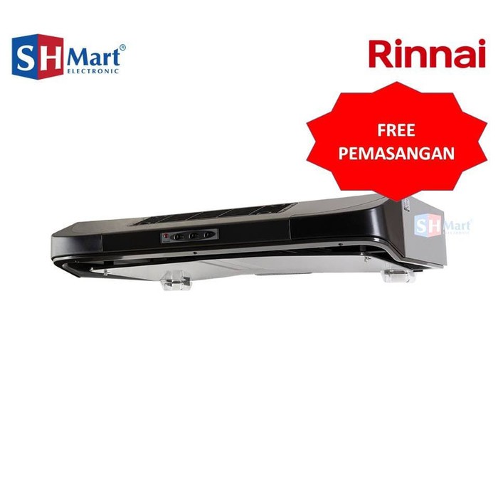 COOKER HOOD RINNAI SLIM 90 CM RH-90ER (KHUSUS MEDAN FREE INSTALL)