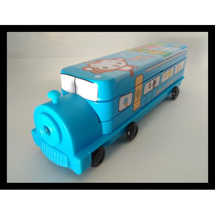 

(Promo!!) Tempat Pensil Kaleng Bentuk Bus F-06 ..!..!!