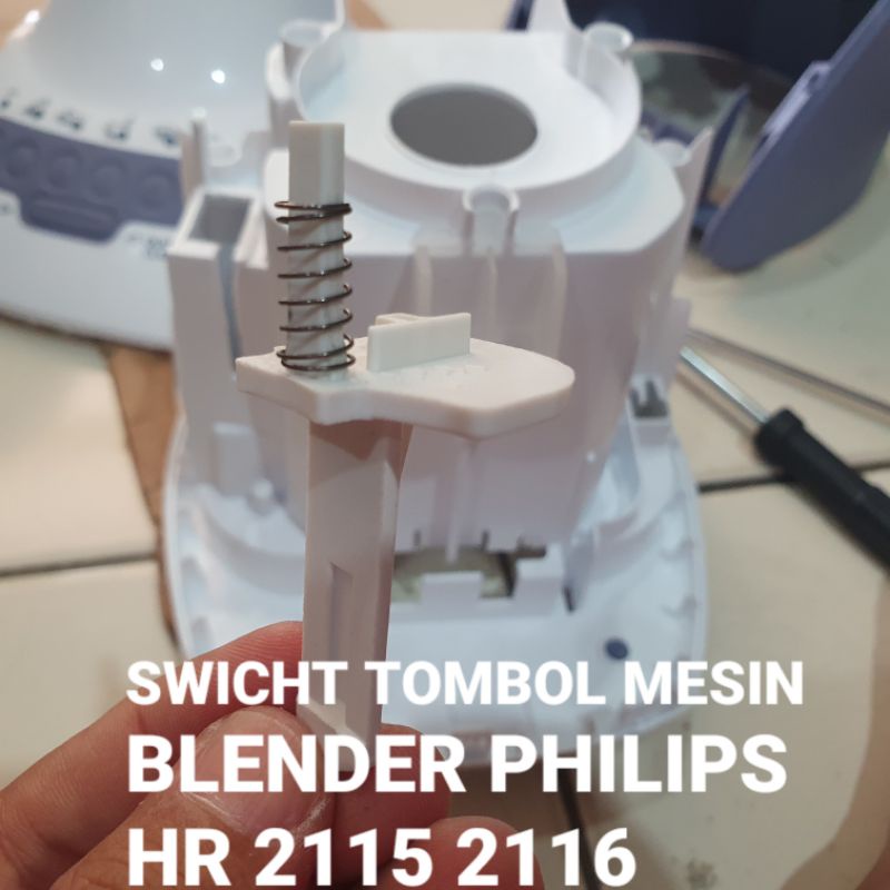 SWICHT TOMBOL BLEBDER PHILIPS HR 2115 2116 ORIGINAL