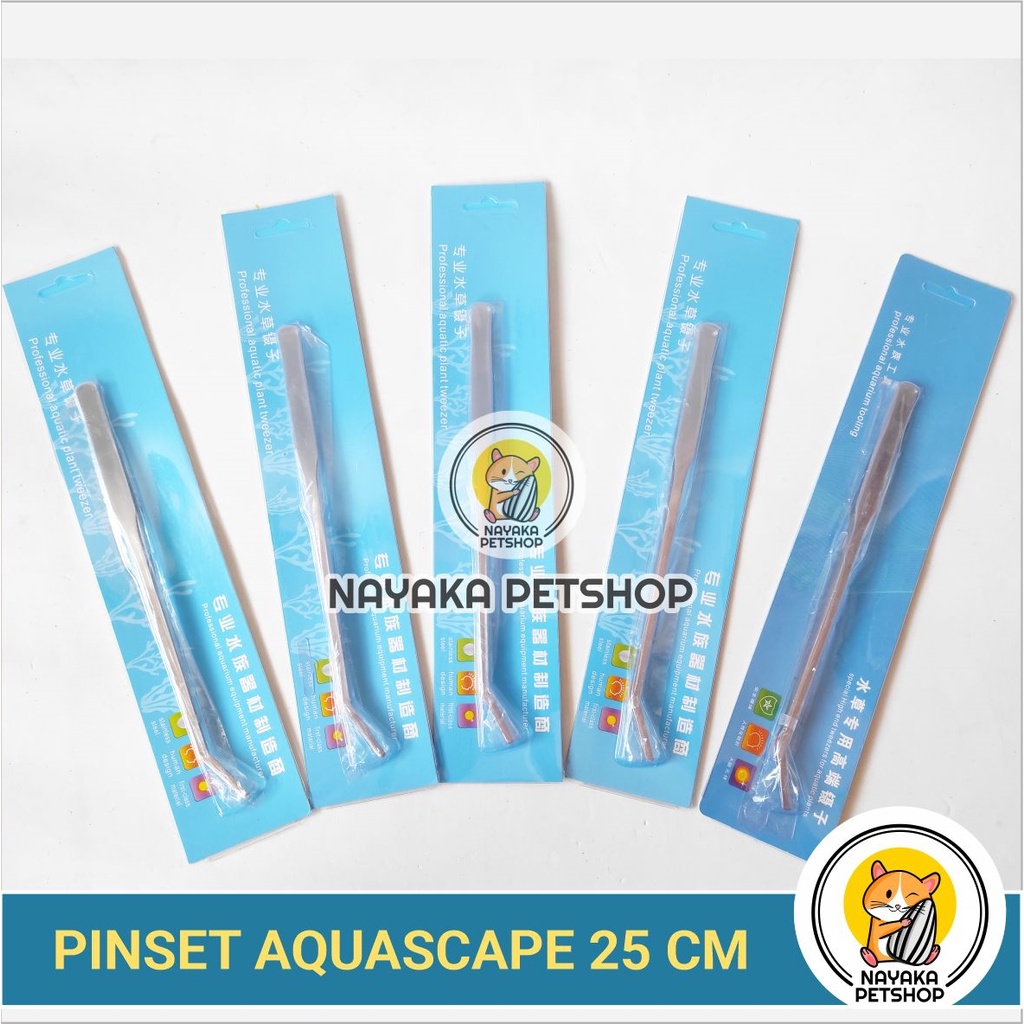 Pinset Aquascape Bengkok Tanaman Air Hias Aquarium