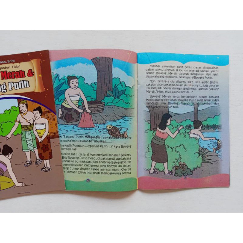 Buku Dongeng Anak Bawang Merah & Bawang Putih (cm)