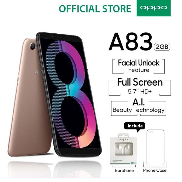 PROMO    OPPO A83 Ram 2 GB Garansi Resmi 1 Thn   MURAH