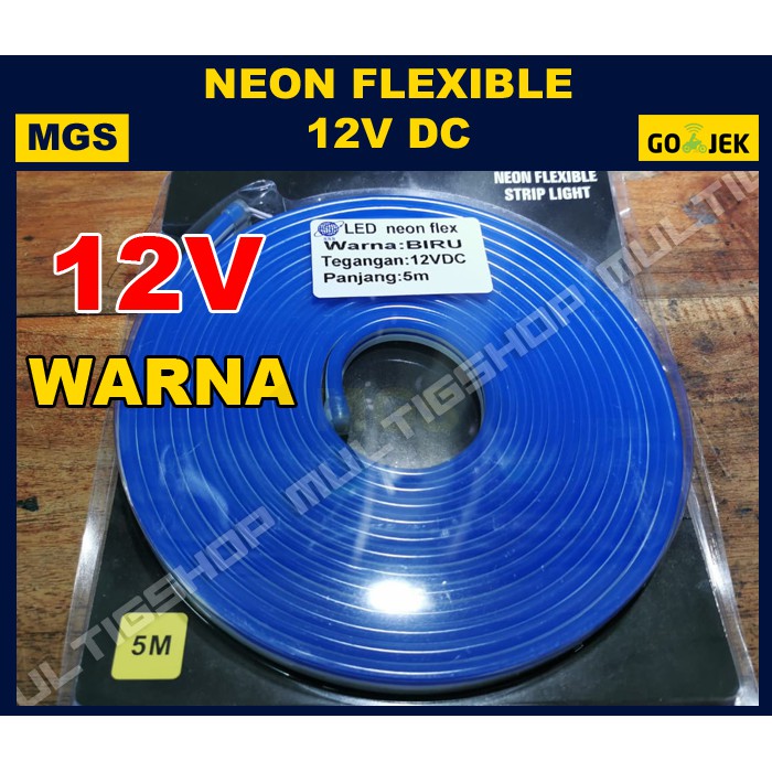 LED Neon Flex 12v Warna