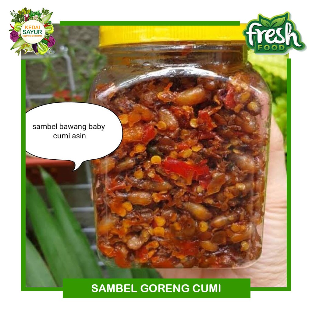 Sambel Goreng Cumi 250 Gram - Gerai Sayur Segar Depok