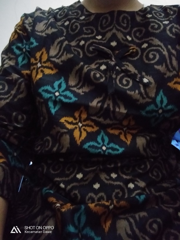 Maura Couple Sania Rufle Batik Couple Terlaris