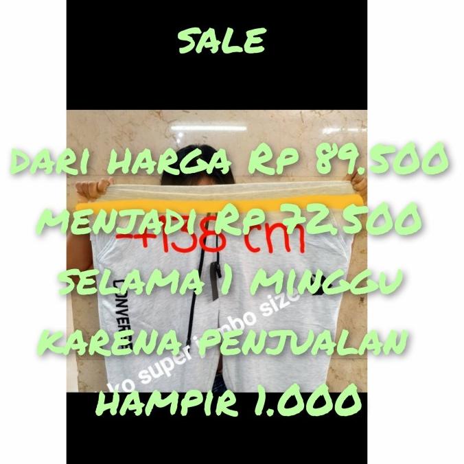 celana training pria jUMBO xxxl - xxxxxl