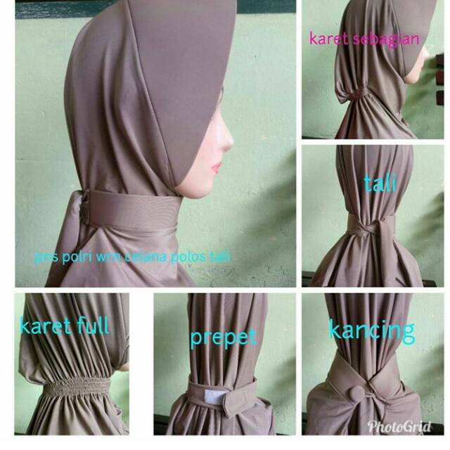 Jilbab pns polri