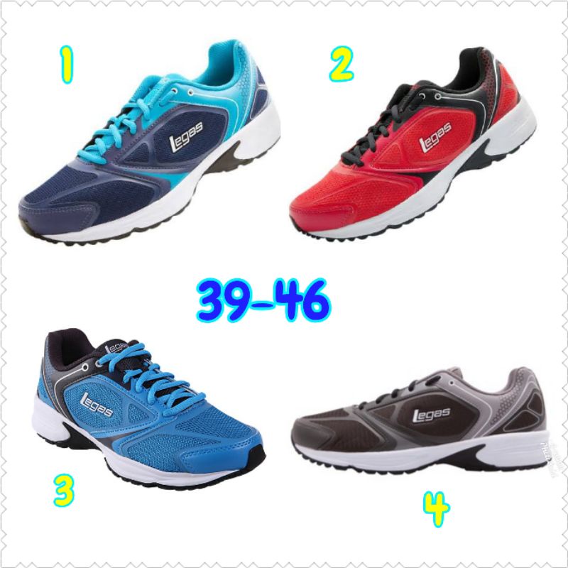 sepatu league legas neptune 2 la M pria running shoes ori asli promo