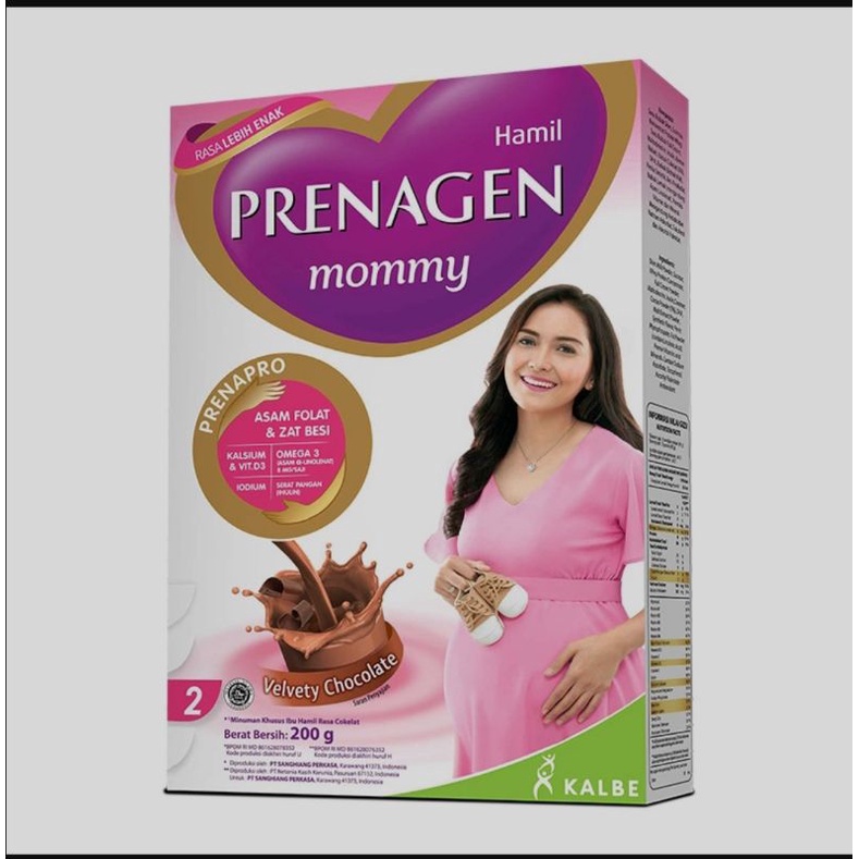 PRENAGEN Mommy Susu Stroberry/Mocca/Coklat Box - 200gr