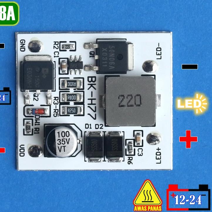 ホ Mini 4.8A LED Driver SST40 XML3 XHP70 GT Projie BiLed MCP CSP 7070 12V