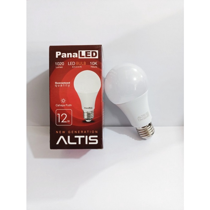 Bohlam Led Panaled Altis/Lampu LEDBulb 12 watt BERGARANSI RESMI 1 TAHUN MANTAP