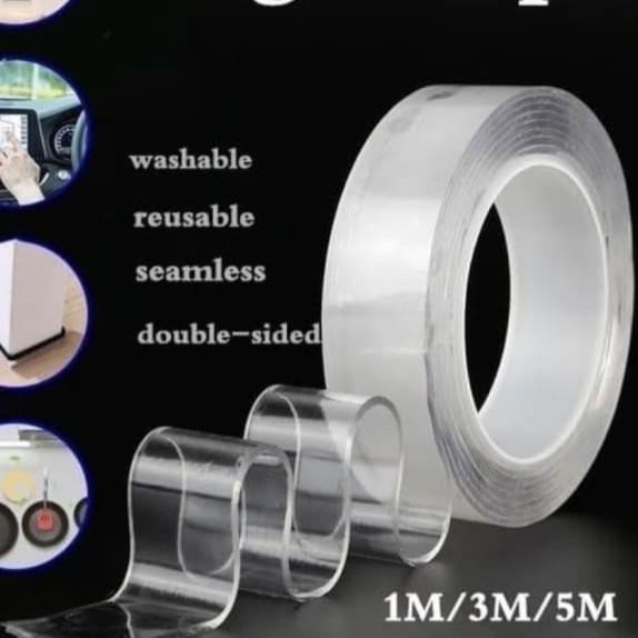 ◙ Nano Magic Double Tape Ajaib Perekat Serbaguna Lem Magic ♩