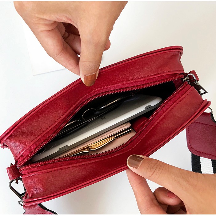 LJY28 Tas Selempang Wanita Korea Mini EXIT Shoulder Bag Murah Impor Brand New TKM