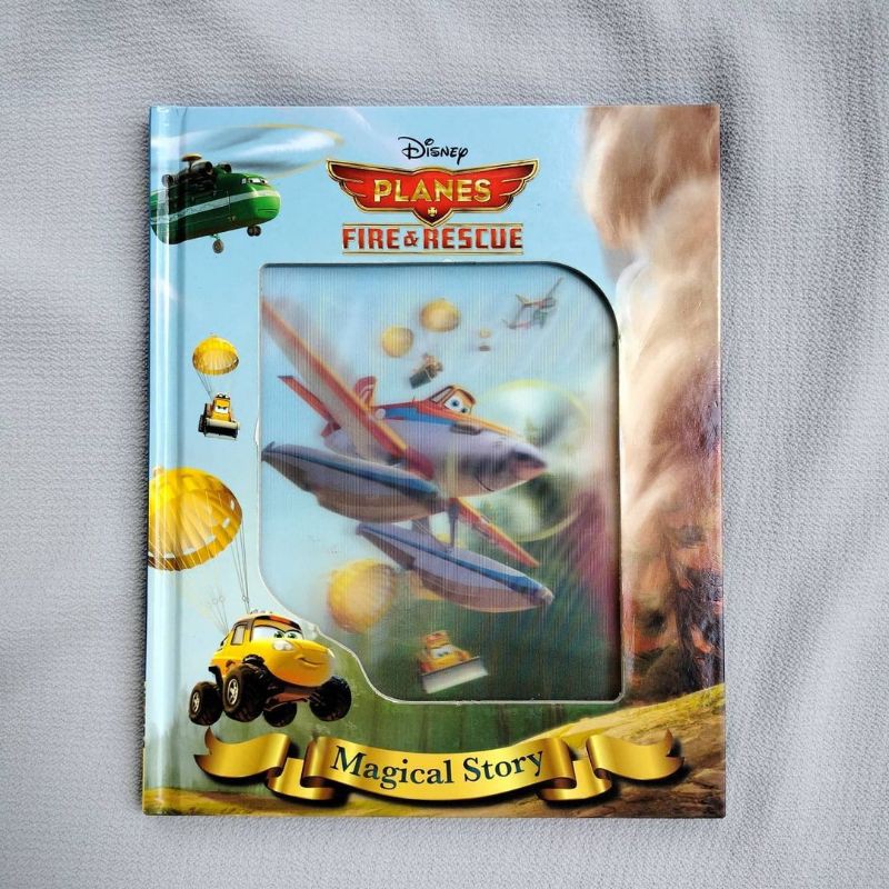 Buku Cerita Anak Disney PLANES FIRE AND RESQUE  (preloved)