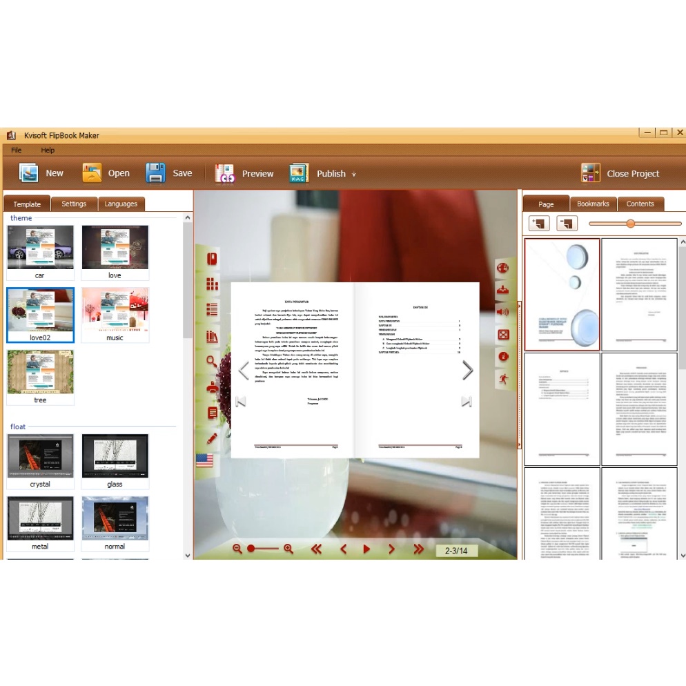 Kvisoft FlipBook Maker Pro 4.3.4 Terbaru 2022 Pembuat E-Book Katalog + Video Instalasi