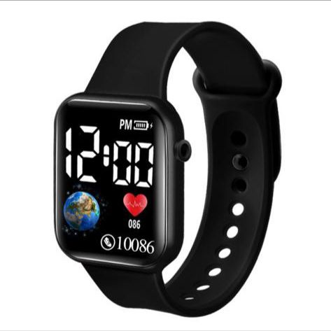 JAM TANGAN LED DIGITAL POLOS PRIA WANITA C1 3