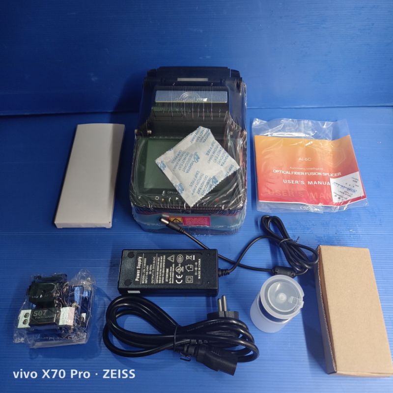 FUSION SPLICER SIGNAL FIRE AI6C/splicer signal fire ai6/alat sambung fiber optik