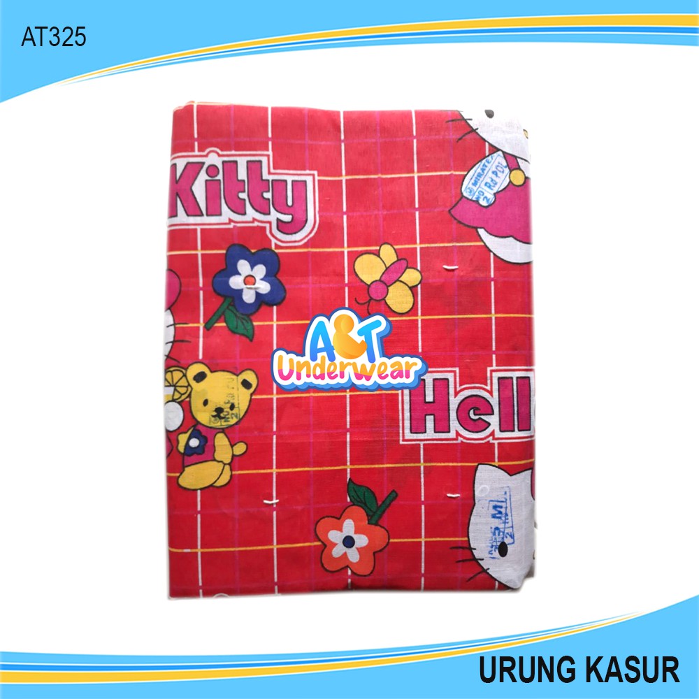 AT325-Urung Kasur Kapuk Motif Hello Kity/Kulit Kasur/Kurung Kasur