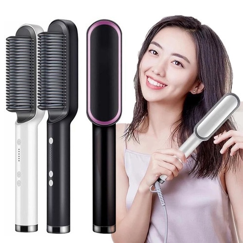 &lt;^ SJA ^&gt; Sisir Catokan Pelurus Rambut  Straight Comb Hair Sisir Catok Curly Rambut