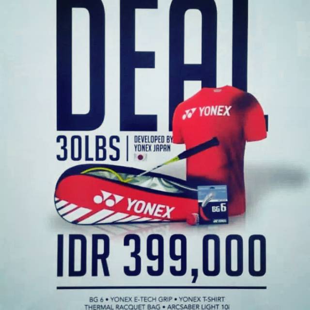 Raket Badminton ORIGINAL YONEX Arcsaber Light 10i