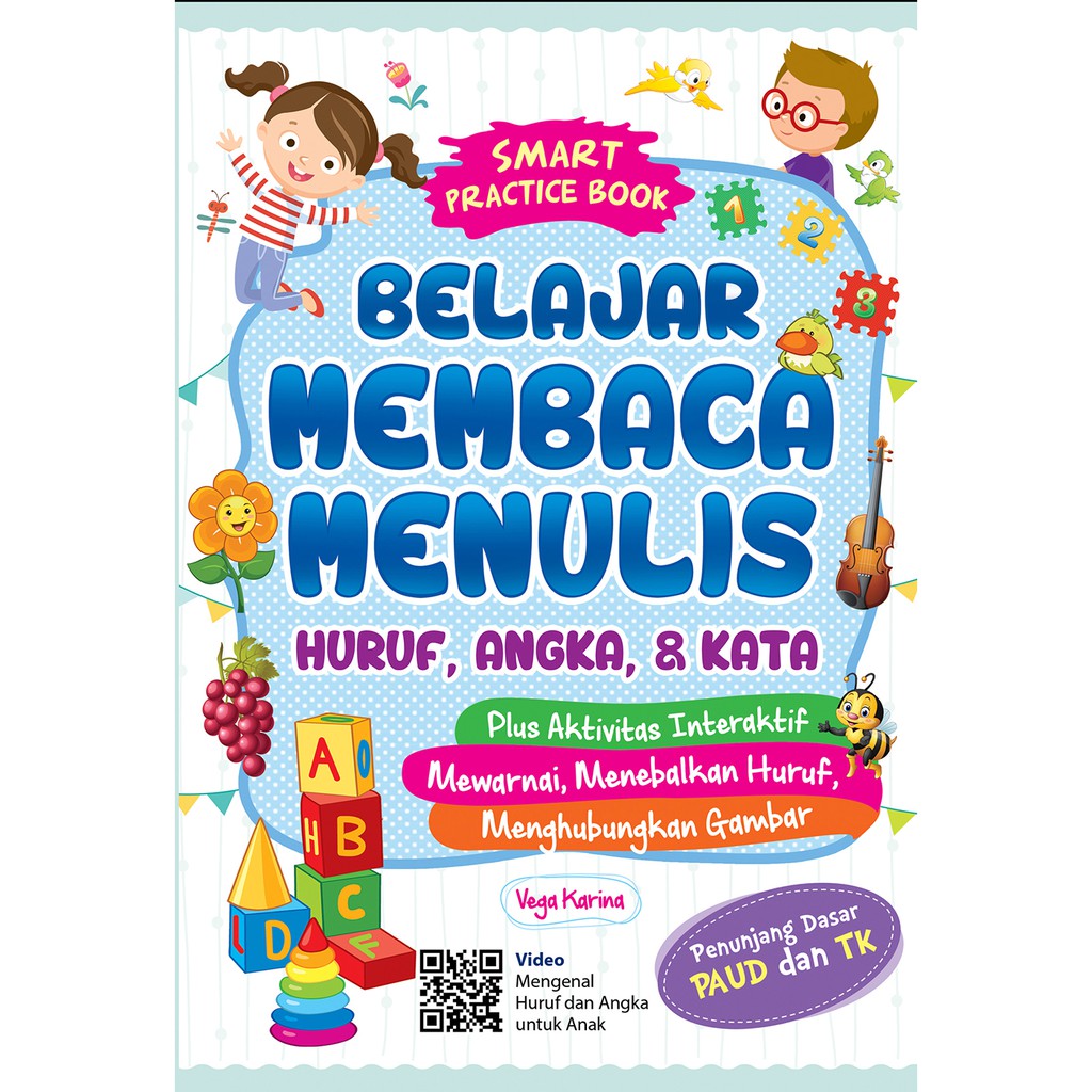 Smart Practice Book Belajar Membaca Menulis Huruf