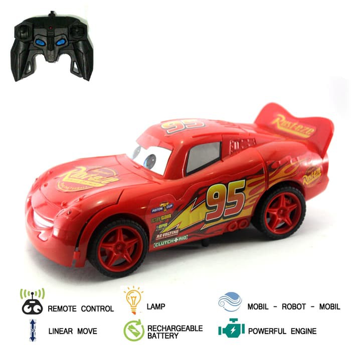 Mobil Remote Control Mobil Remot RC Transform Cars