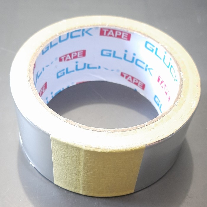 

Berkualitas Lakban Aluminium Foil Tape 2Inci / Isolasi Aluminium Silver (A1185) Gilaa!!!
