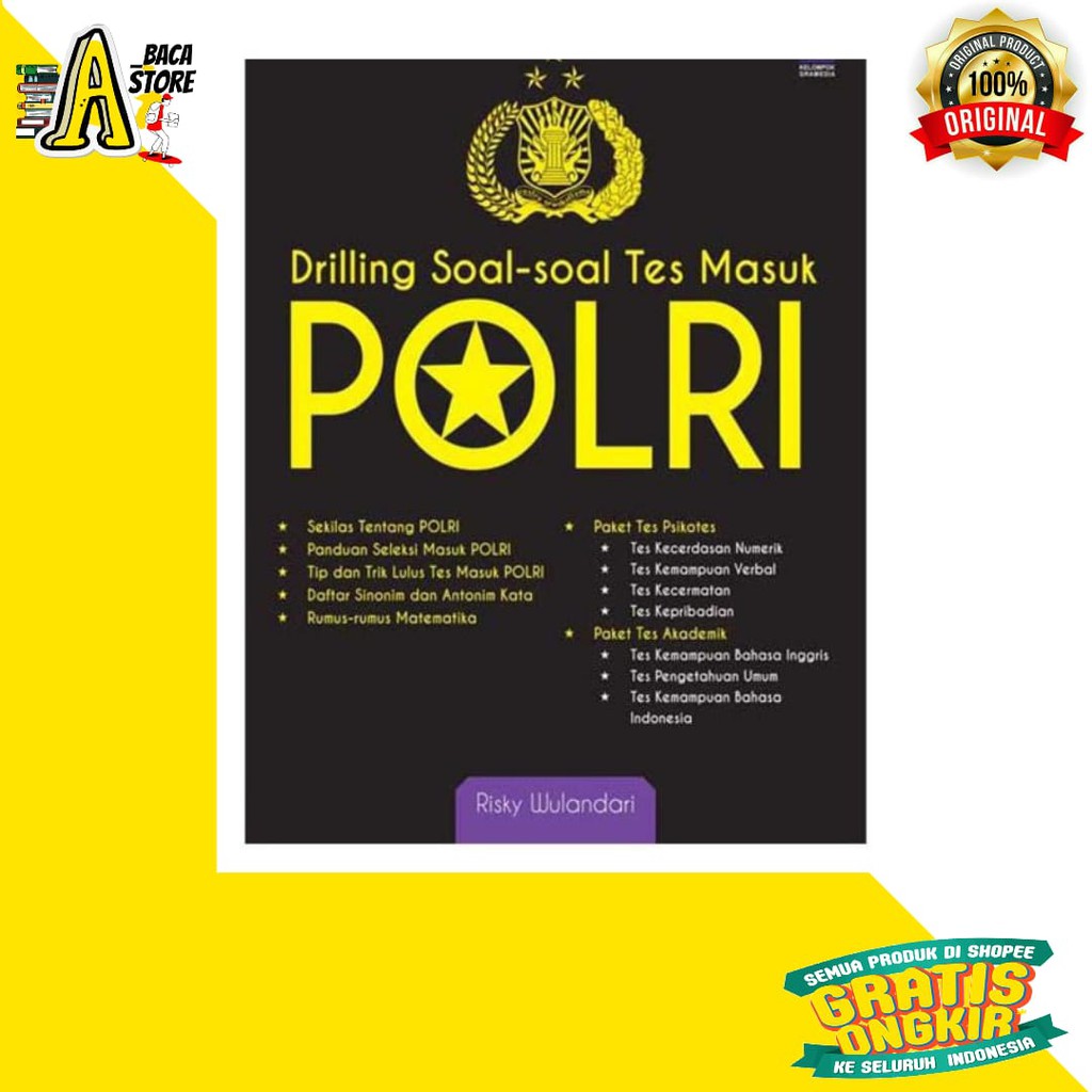 DRILLING SOAL SOAL TES MASUK POLRI//BUKU PSIKOTES