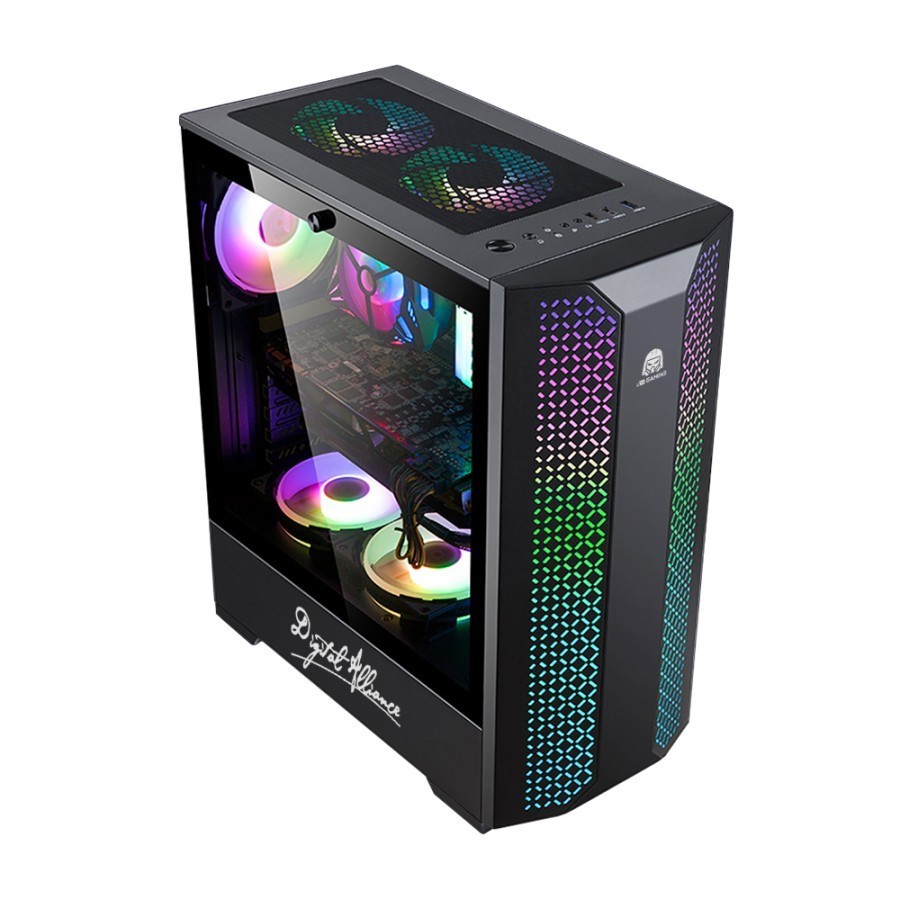 Digital Alliance DA Gaming Chassis N26 - Black Case