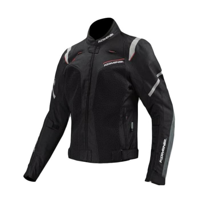 JAKET TOURING PRIA KOMINE JK-109 R-SPEC MESH - BLACK - HITAM, SIZE S TERBARU