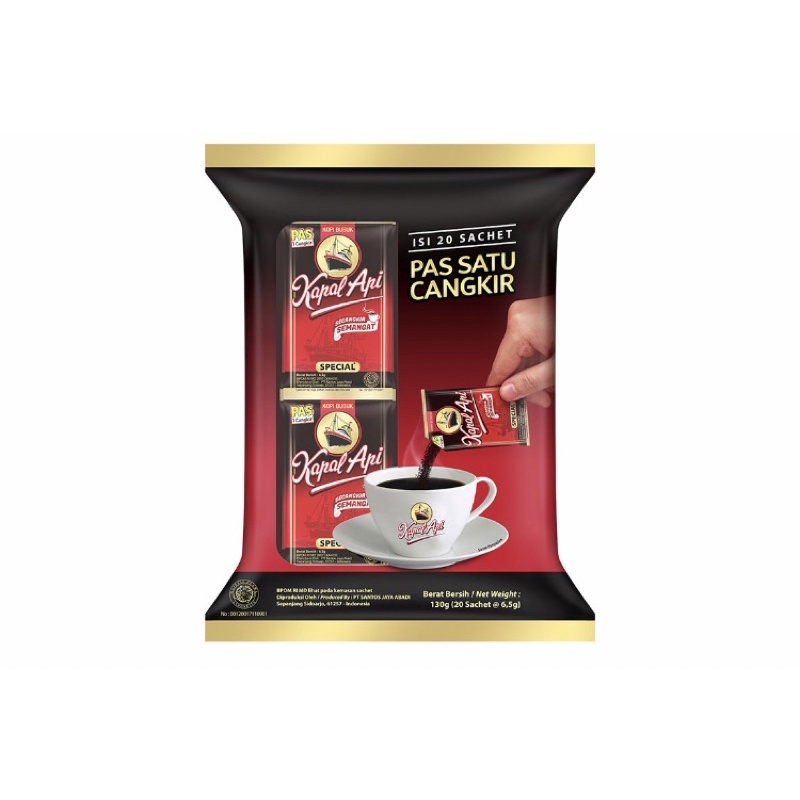 

Kapal Api Kopi Special 20 x 6.5 g