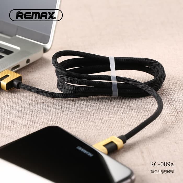 Remax Durable Cable TYPE C RC-089A Kabel Data Metal Fast Charging