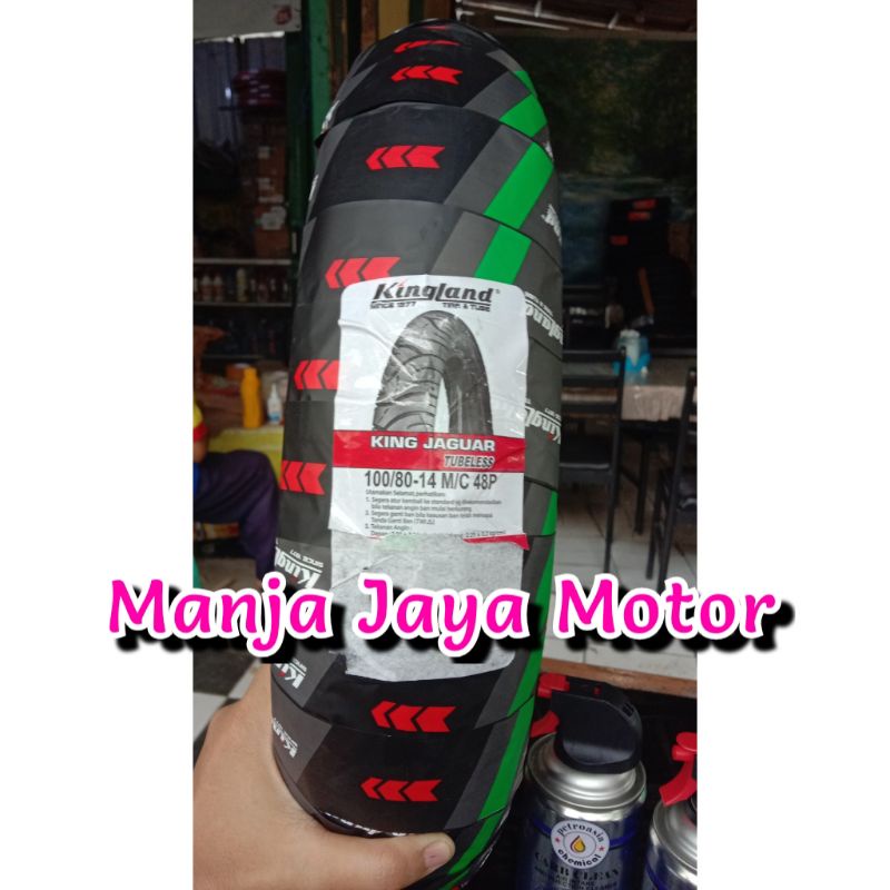 ban luar tubeless kingland 100/80-14 for matic Vario 125 / 150 / beat -fi / spacy dll