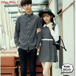  BAJU  COUPLE  CEWEK COWOK KEMEJA  DAN DRESS MURAH Shopee  