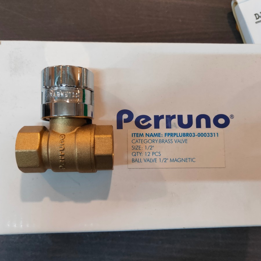 Ball Valve Magnetic Perruno 1/2 inch