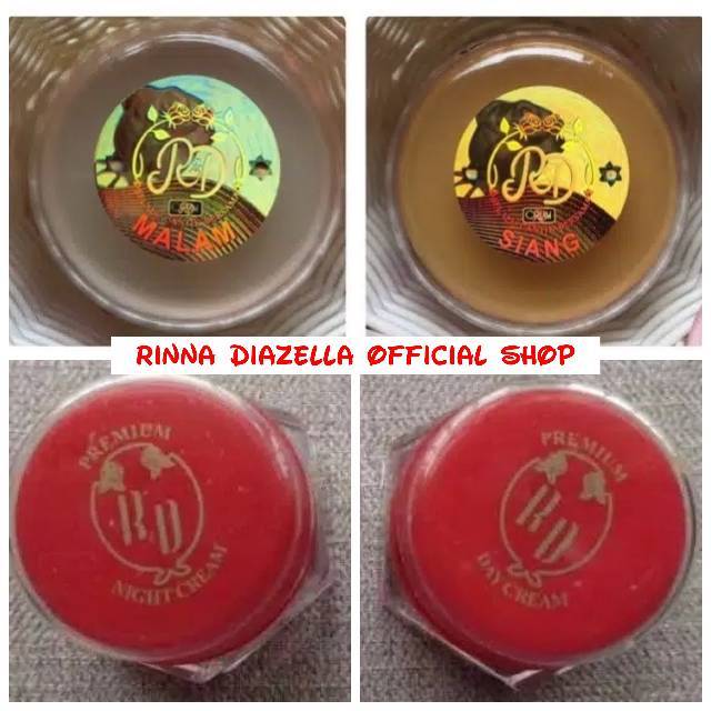 Cream RD ECER Siang RD /Cream Malam RD 30gr (GOLD ATAU RD RED PREMIUM CV HJ Arni) Termurah Original