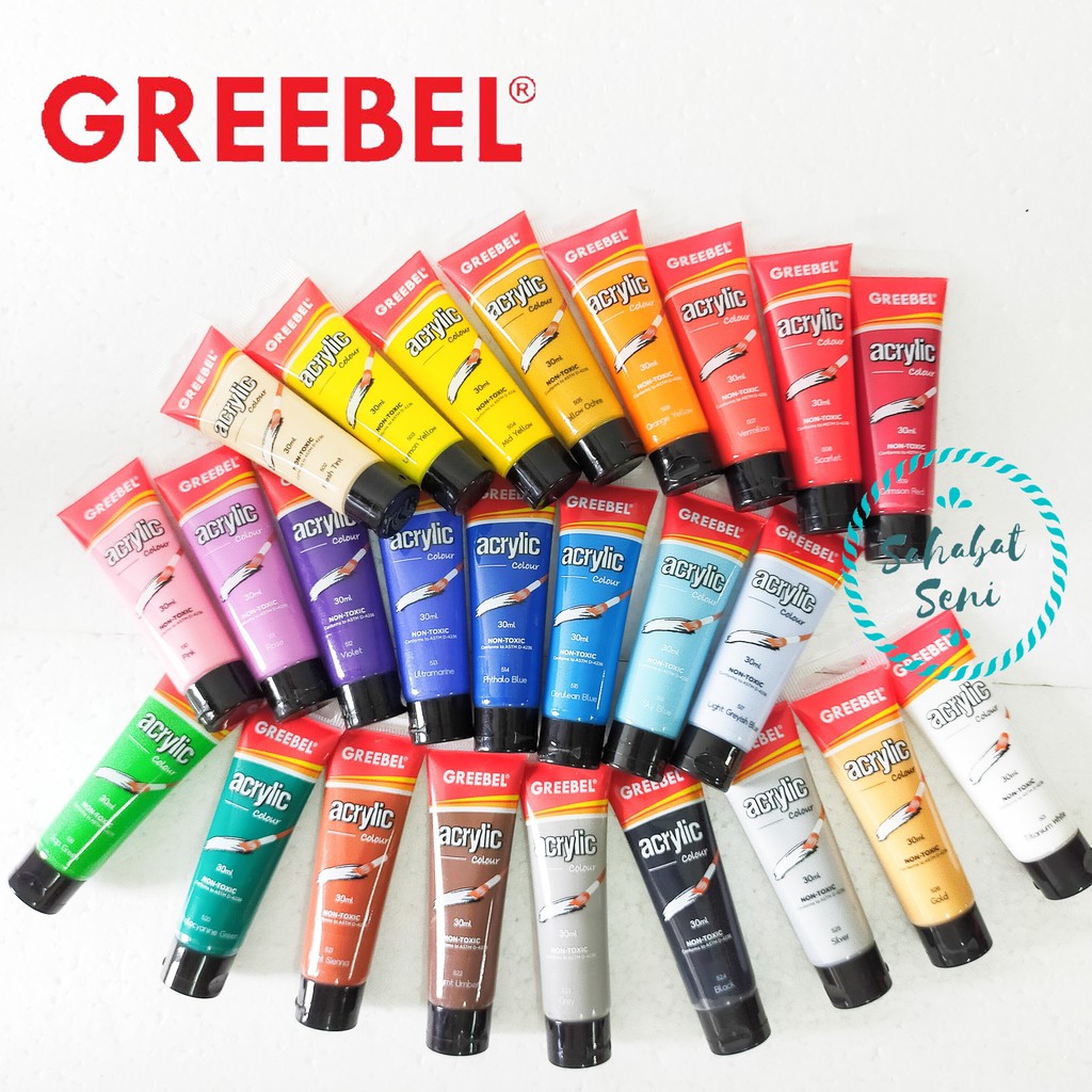 

Cat Acrylic - Cat Akrilik Greebel 30 ml - Greebel Acrylic Colour 30