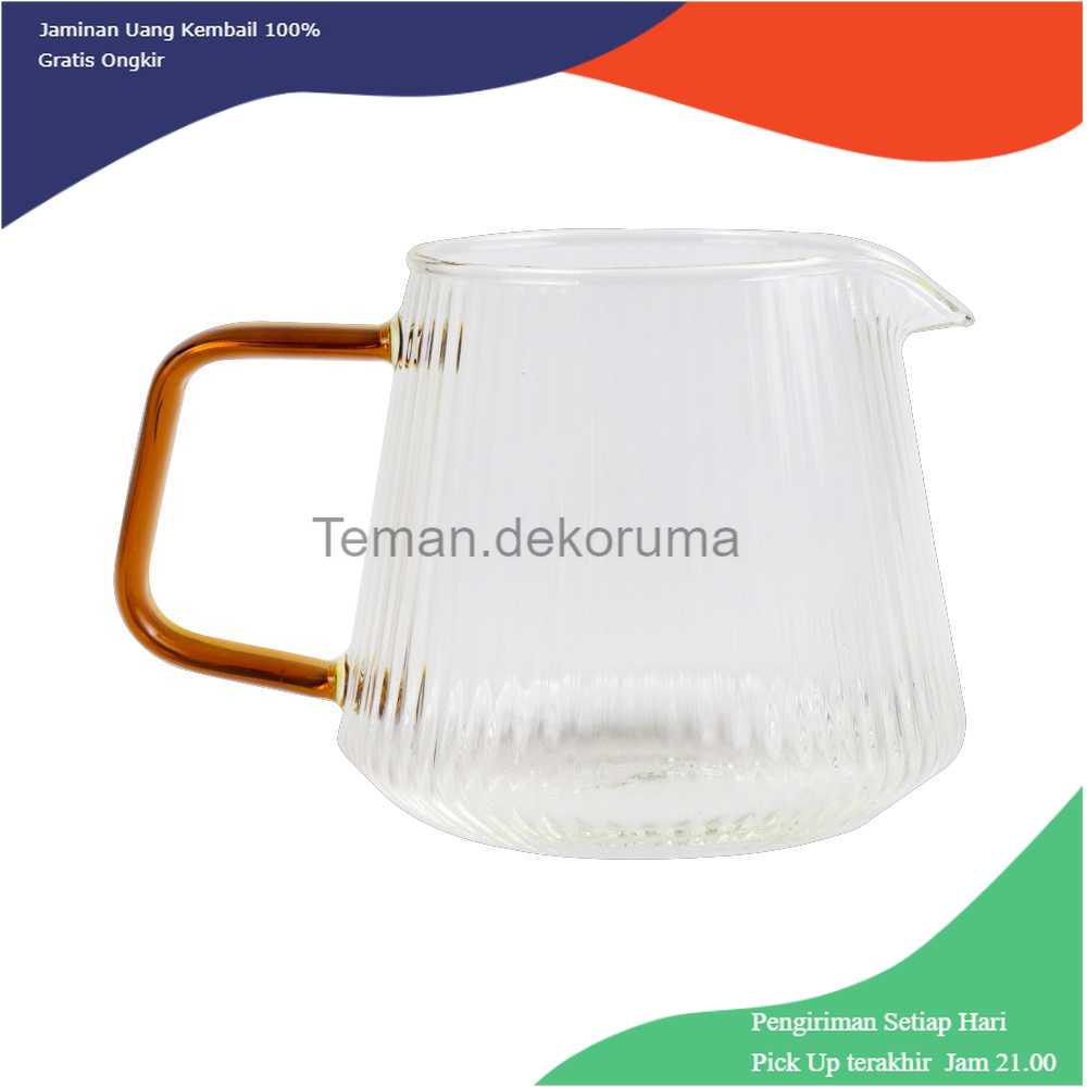 TD-DA1 OHFIN Coffee Maker Pot V60 Drip Kettle Teko Kopi Barista Glass SPA865