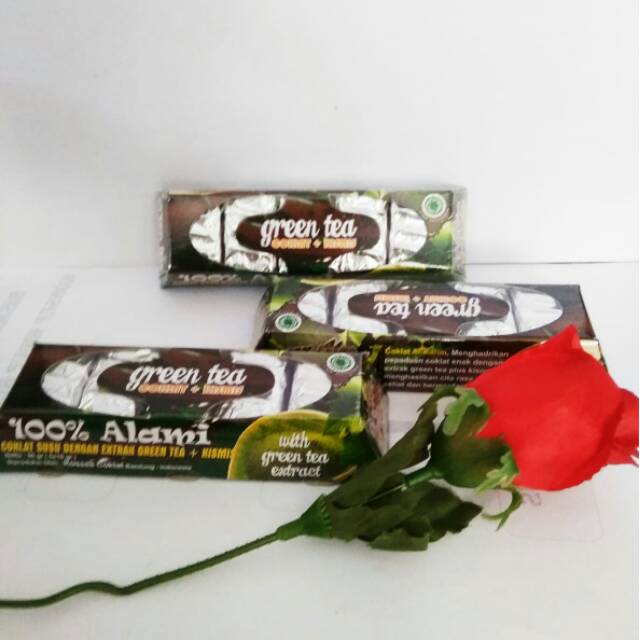 

Coklat Green Tea asli