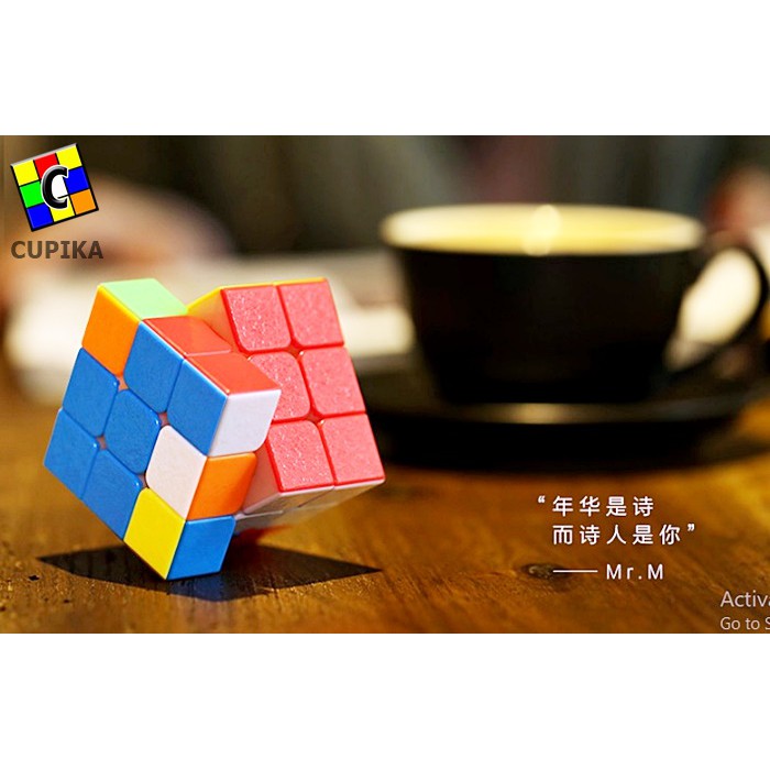 Rubik 3x3 Shengshou Mr.M MRM Magnetic Mainan Anak Sensory Logic game