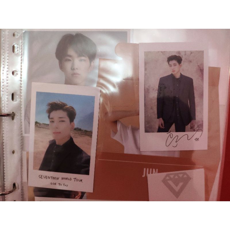 POLA OTY WONWOO JEONGHAN SET SEVENTEEN OFFICIAL