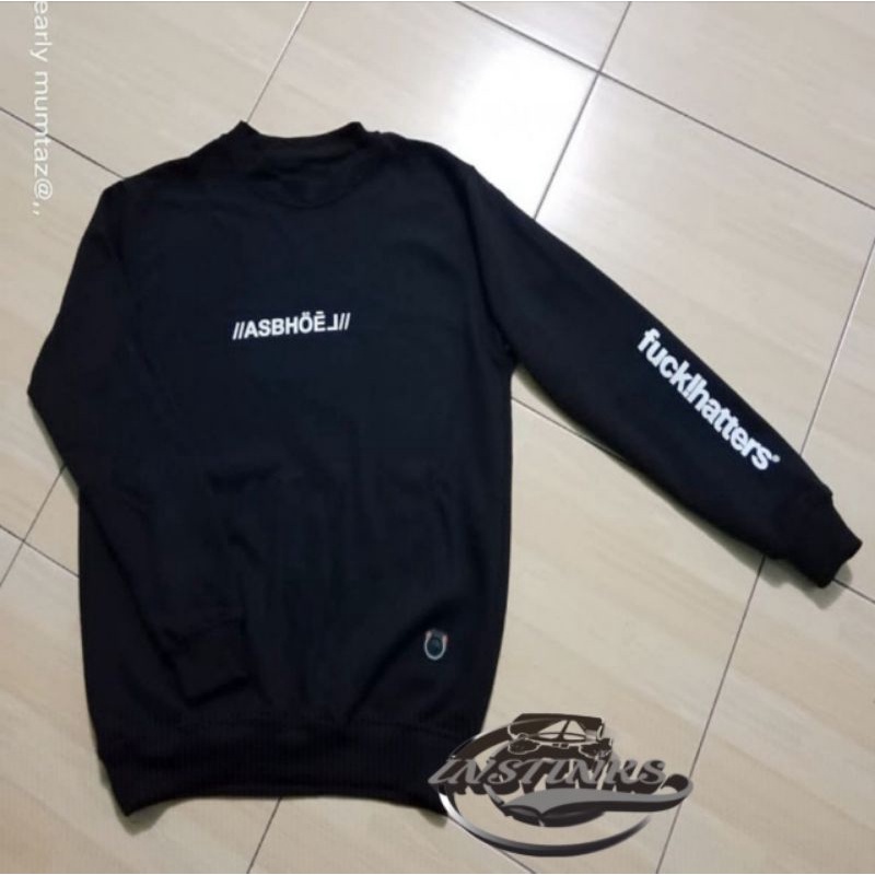 Asbhoel COD Sweater Crewneck Premium Pria/Wanita Unisex Kualitas Original Distro