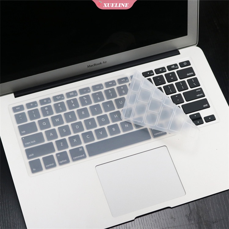 Film Pelindung keyboard Bahan Silikon Tahan AIR Untuk MacBook Pro AIR A1466 A1466 A1502