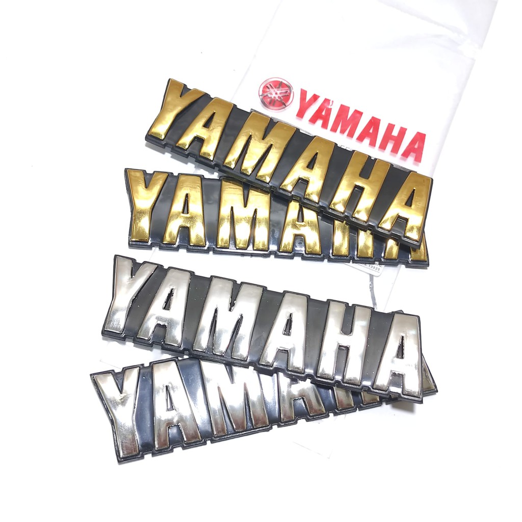 EMBLEM STIKER STICKER LOGO TANGKI RXK RXKING LAMA TULISAN YAMAHA