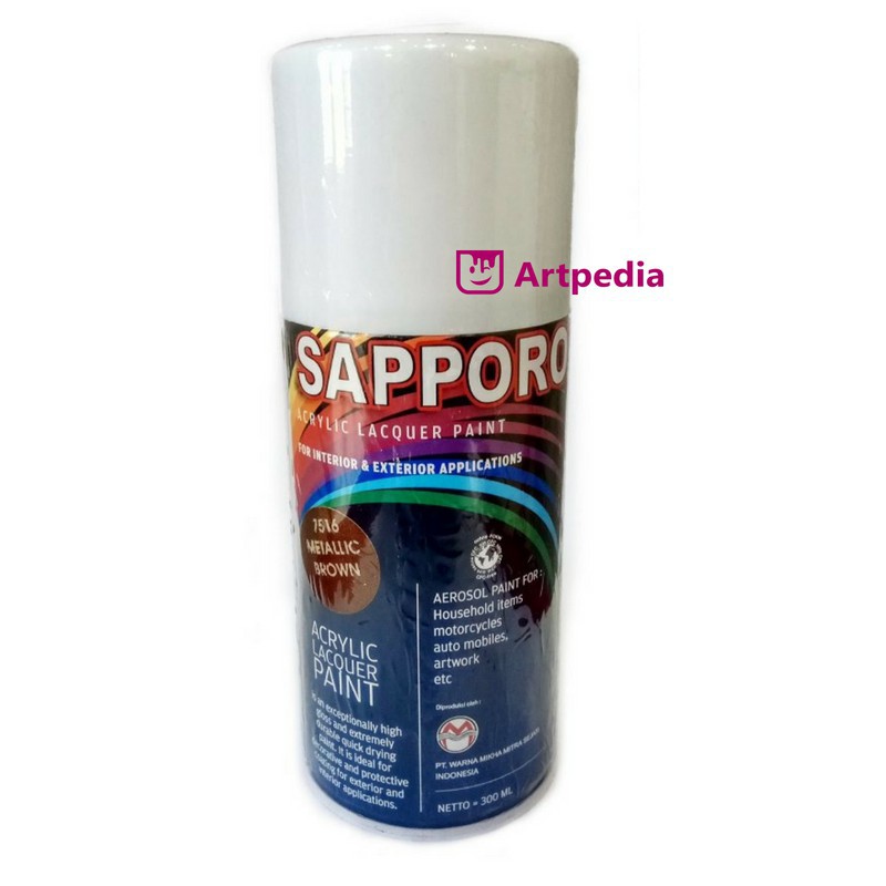 

Cat Semprot Sapporo Spray / Pylox / Sapporo Spray / Cat Semprot warna
