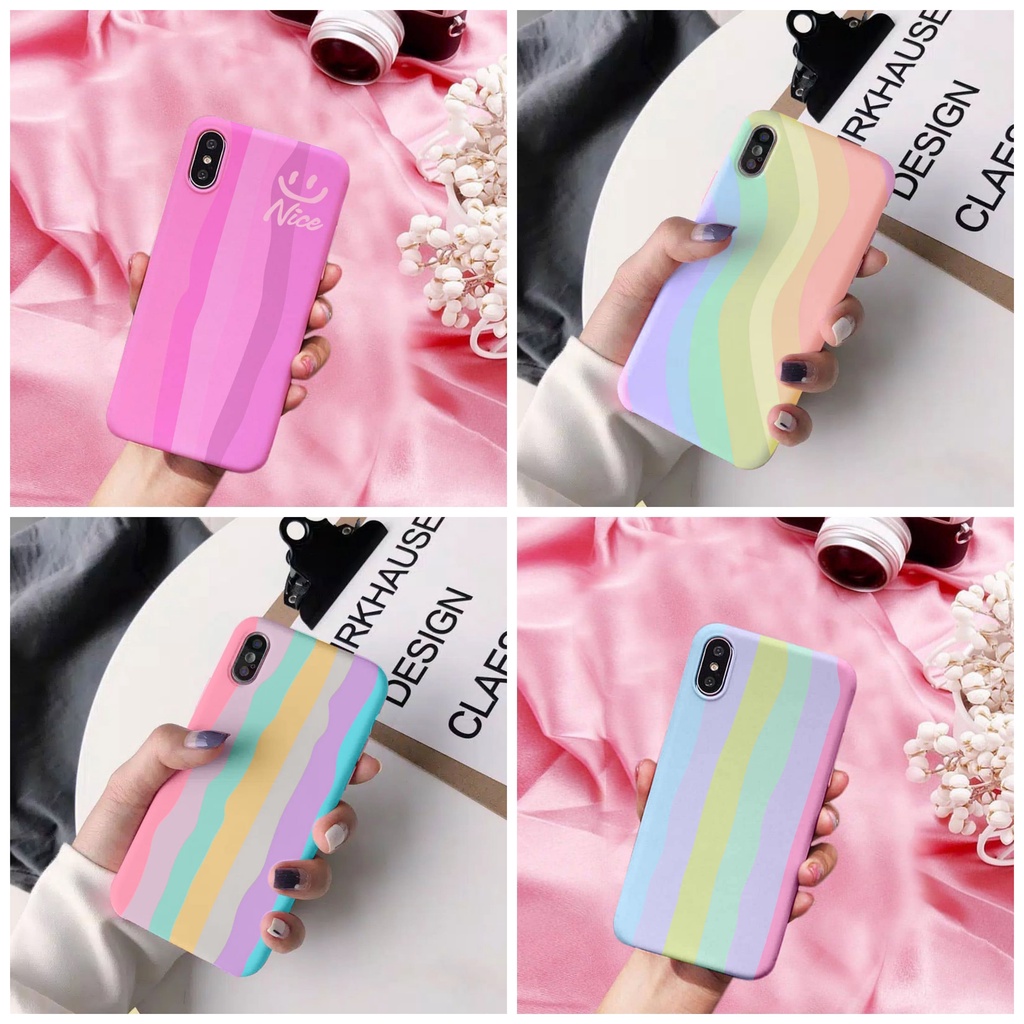Rainbow Case For Vivo V15 V15 Pro V17 V17 Pro V19 V20 V20SE V21 4G V21 5G
